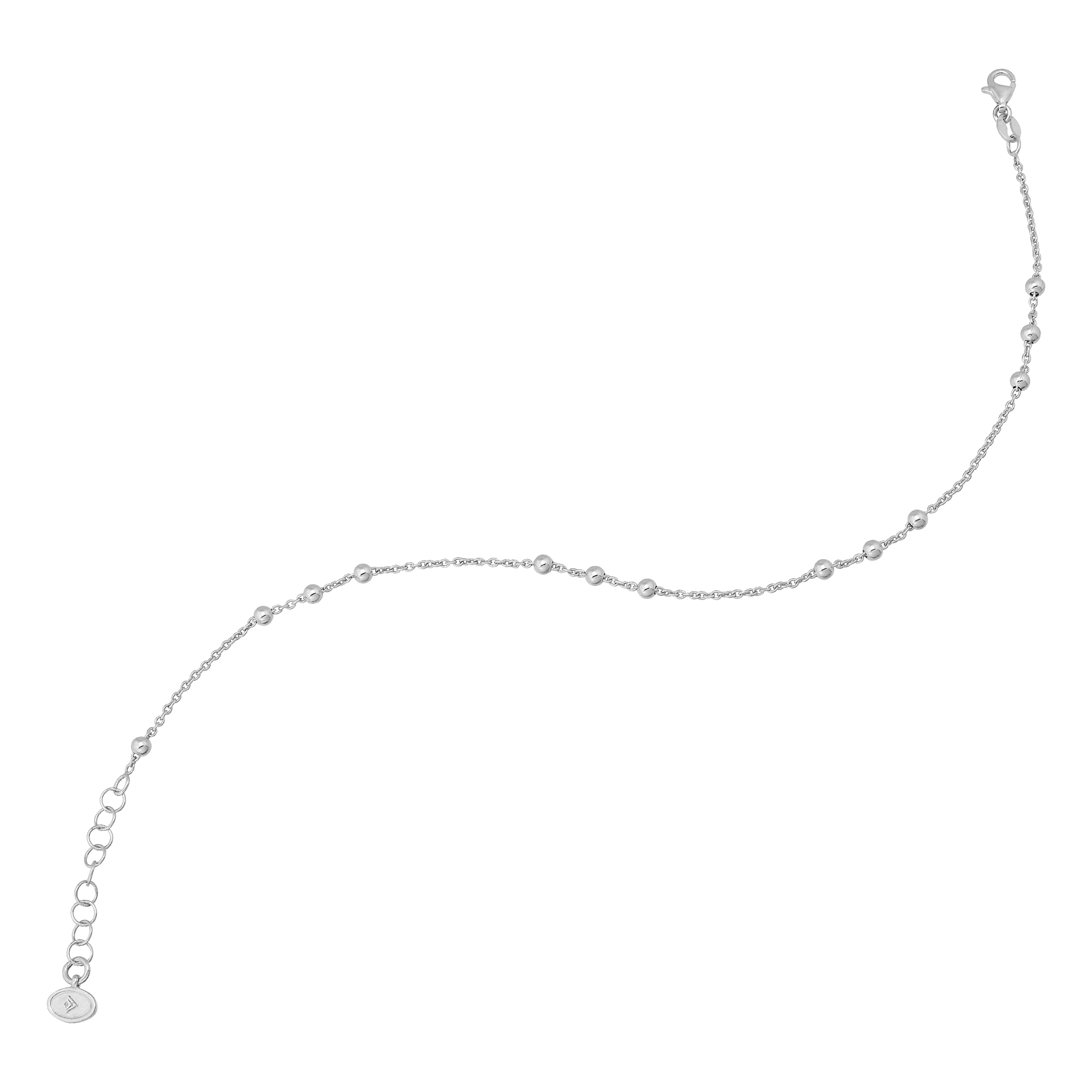 Foto 6 pulgar | Tobillera Silpada De Plata De Ley 925 «bead Up» Para Mujer - Venta Internacional.
