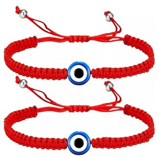 Foto 1 | Conjunto Xtellar De Pulseras Ajustables Con Ojo Turco Para Parejas - Amuleto De Protección Y Buena Suerte