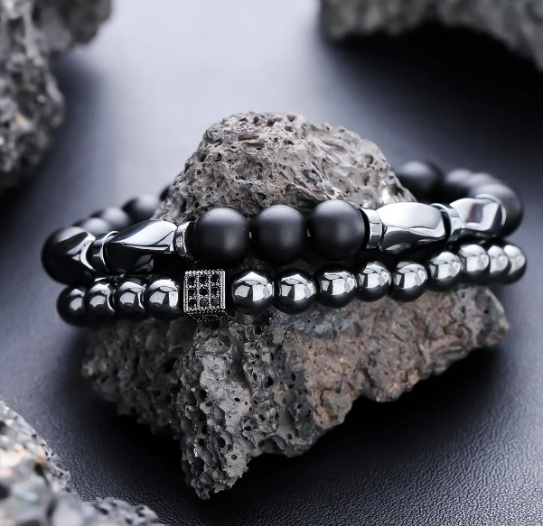Foto 5 pulgar | Xtellar Pulsera Premium De Piedras Naturales A+b  Hecha A Mano Para Yoga  Meditación Y Estilo De Vida Elegante