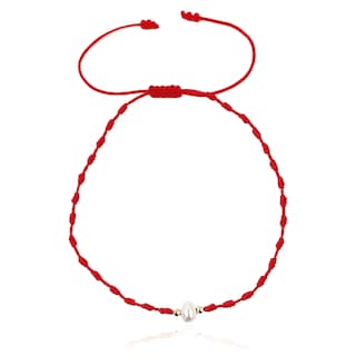 Foto 1 | Pulsera Roja Vangania Perla Natural Joyería Artesanal Unisex