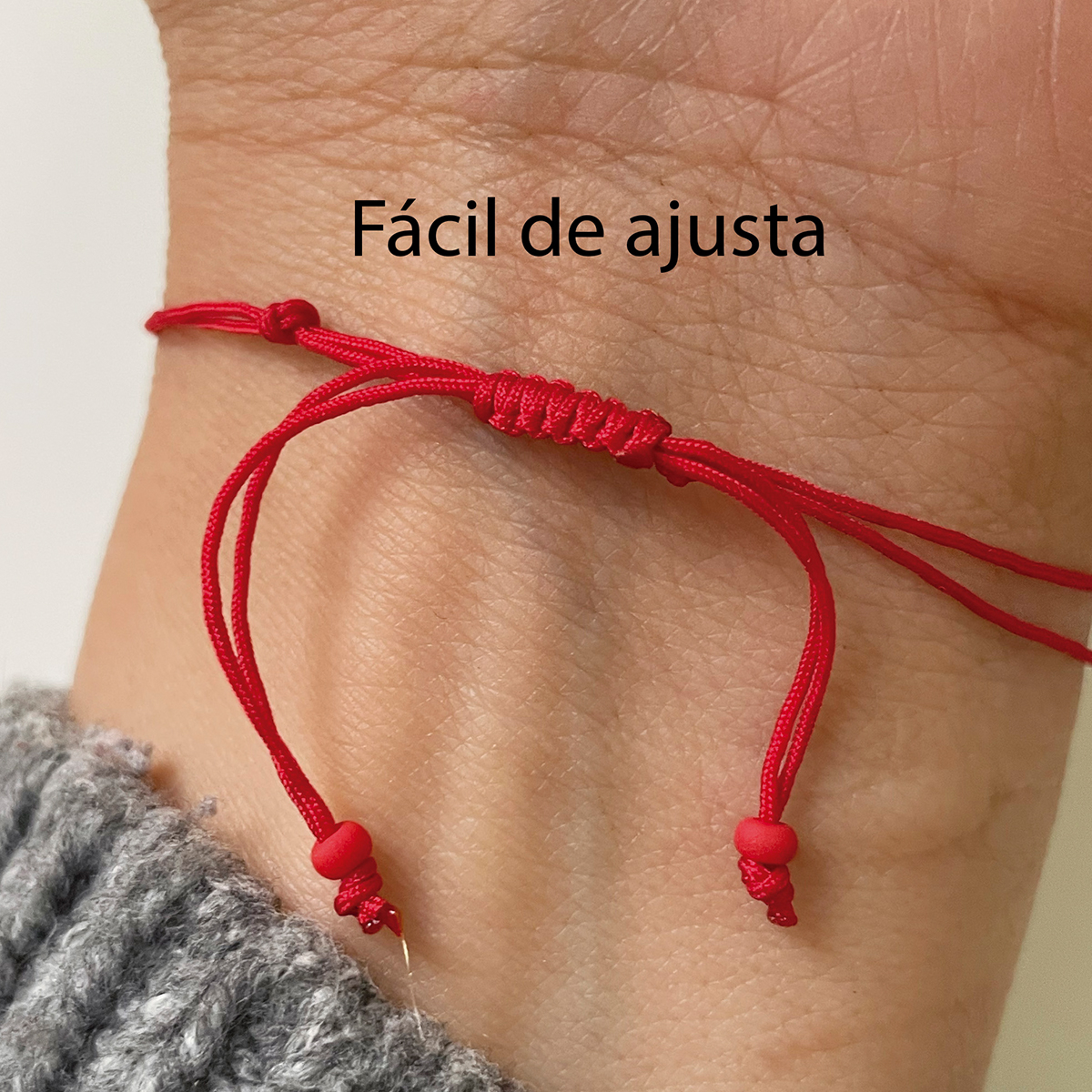 Foto 4 pulgar | Pulsera Roja Vangania Om Oro Regalo Joyería Unisex