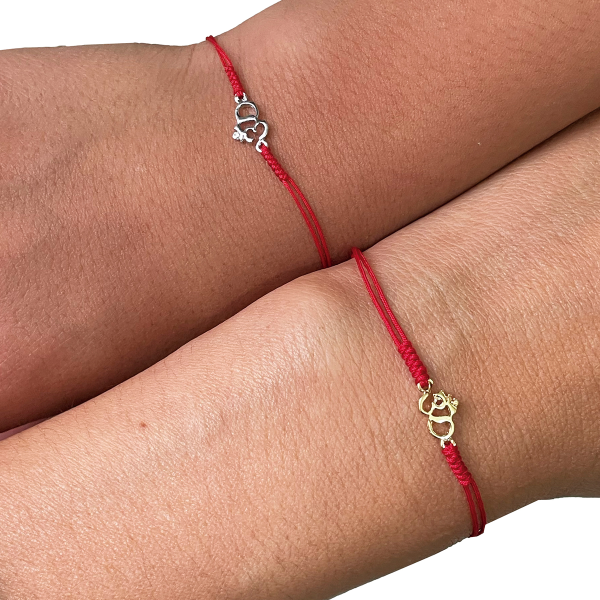 Foto 8 pulgar | Pulsera Roja Vangania Om Oro Regalo Joyería Unisex