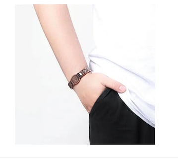 Foto 3 | Pulsera De Terapia De Cobre Puro Magnético De Neodimio