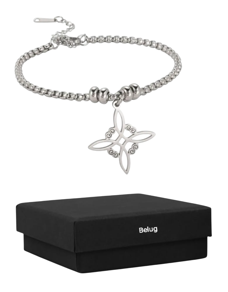 Foto 1 | Pulsera Nudo Bruja Acero Inoxidable