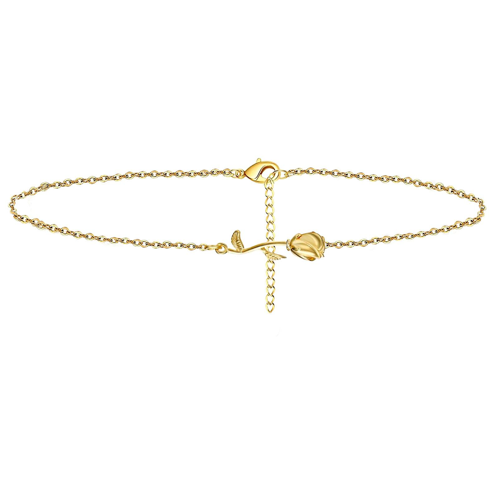 Foto 1 | Tobillera Huoguo Golden Beach De Tamaño Ajustable Para Mujer - Venta Internacional.