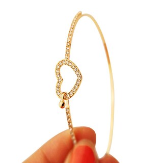 Foto 1 | Brazalete Tipo Brazalete Huoguo Estilo Moderno Con Diamantes De Imitación Dorados - Venta Internacional.