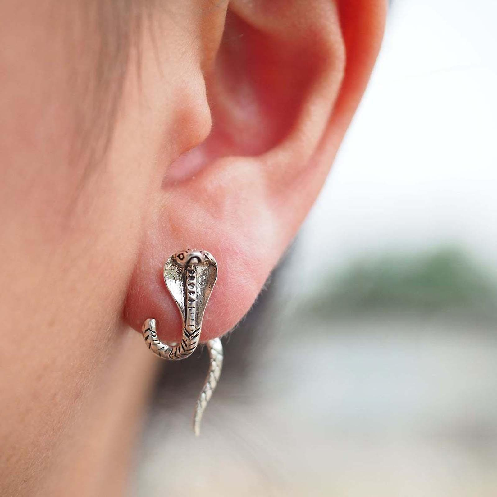 Foto 3 pulgar | Pendientes Huoguo Fashion 3d De Simulación De Animales Para Mujer - Venta Internacional.
