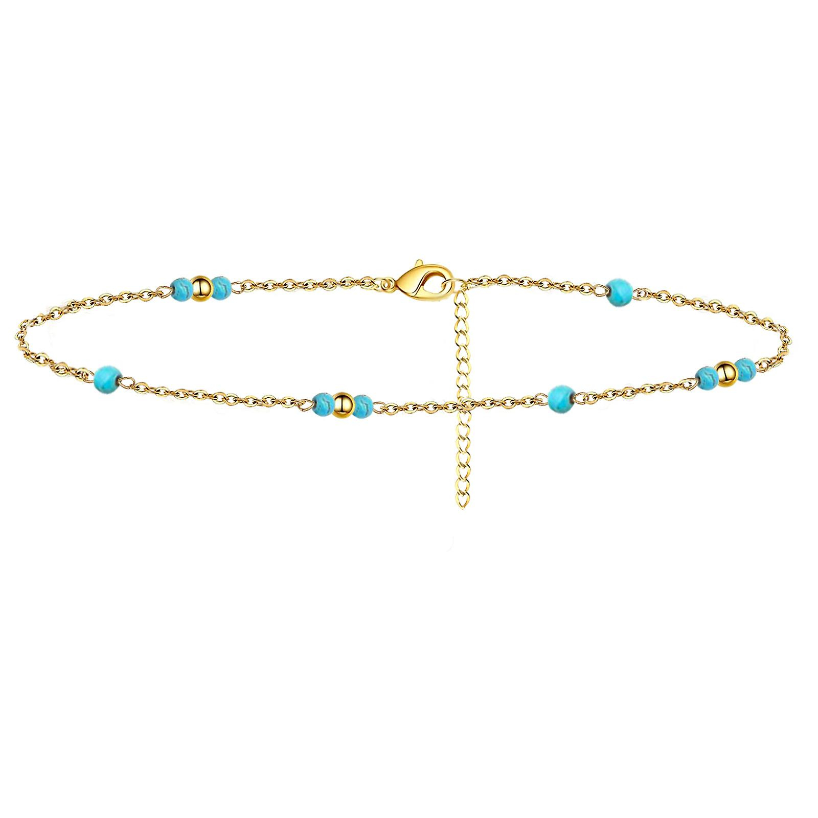 Foto 1 | Tobillera Huoguo Golden Beach De Tamaño Ajustable Para Mujer - Venta Internacional.