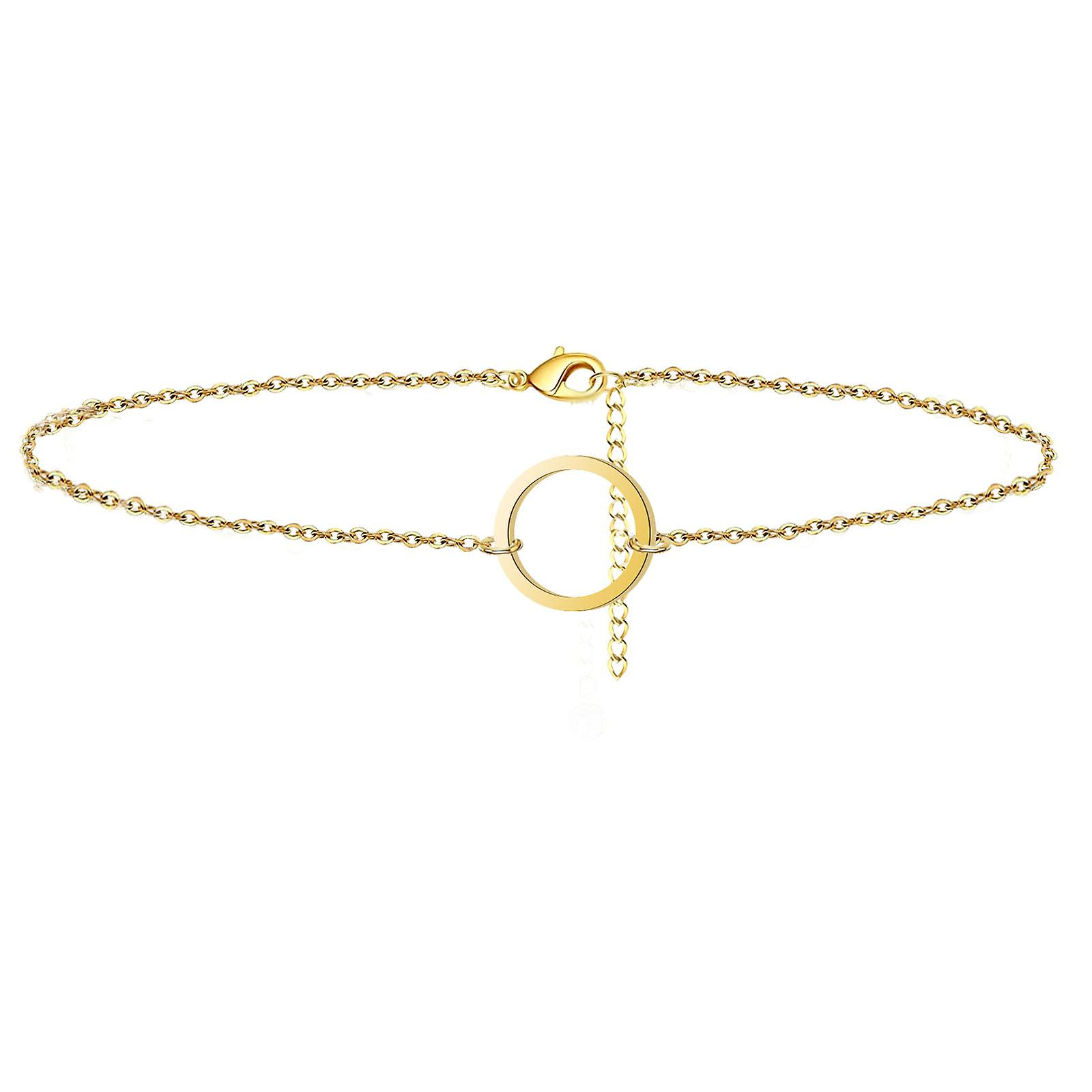 Foto 2 pulgar | Tobillera Huoguo Golden Beach De Tamaño Ajustable Para Mujer - Venta Internacional.