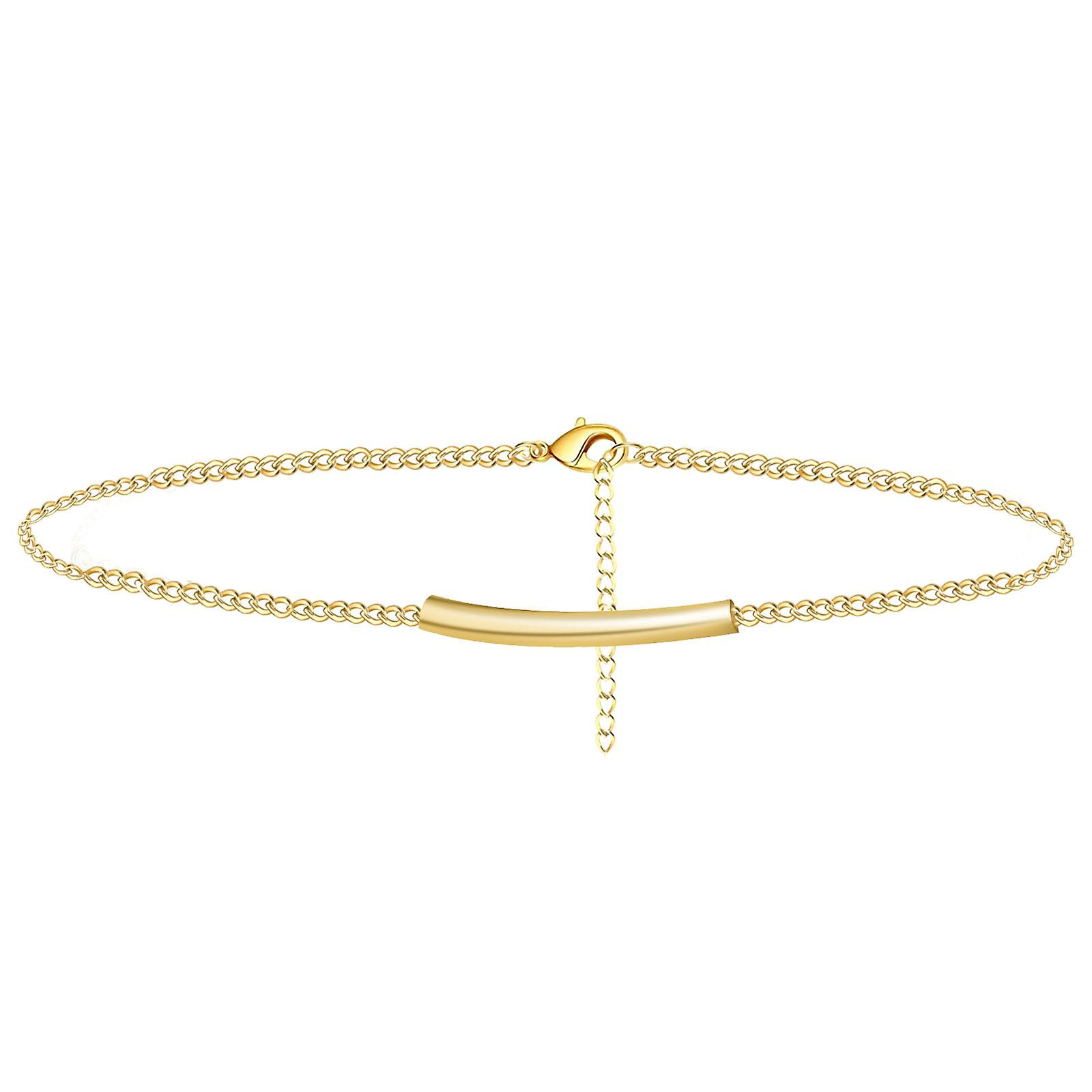 Foto 2 pulgar | Tobillera Huoguo Golden Beach De Tamaño Ajustable Para Mujer - Venta Internacional.