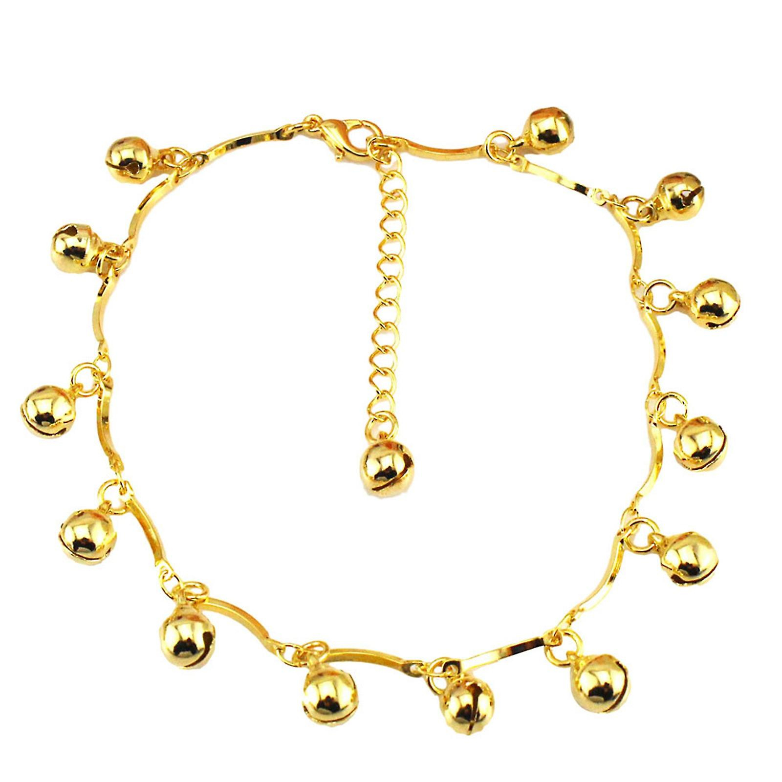 Foto 2 pulgar | Pulsera Tobillera Con Forma De Campanas Para Mujer  Sandalia Descalza  Joyería De Playa - Venta Internacional.