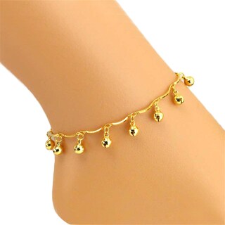 Foto 2 | Pulsera Tobillera Con Forma De Campanas Para Mujer Sandalia Descalza Joyería De Playa - Venta Internacional.