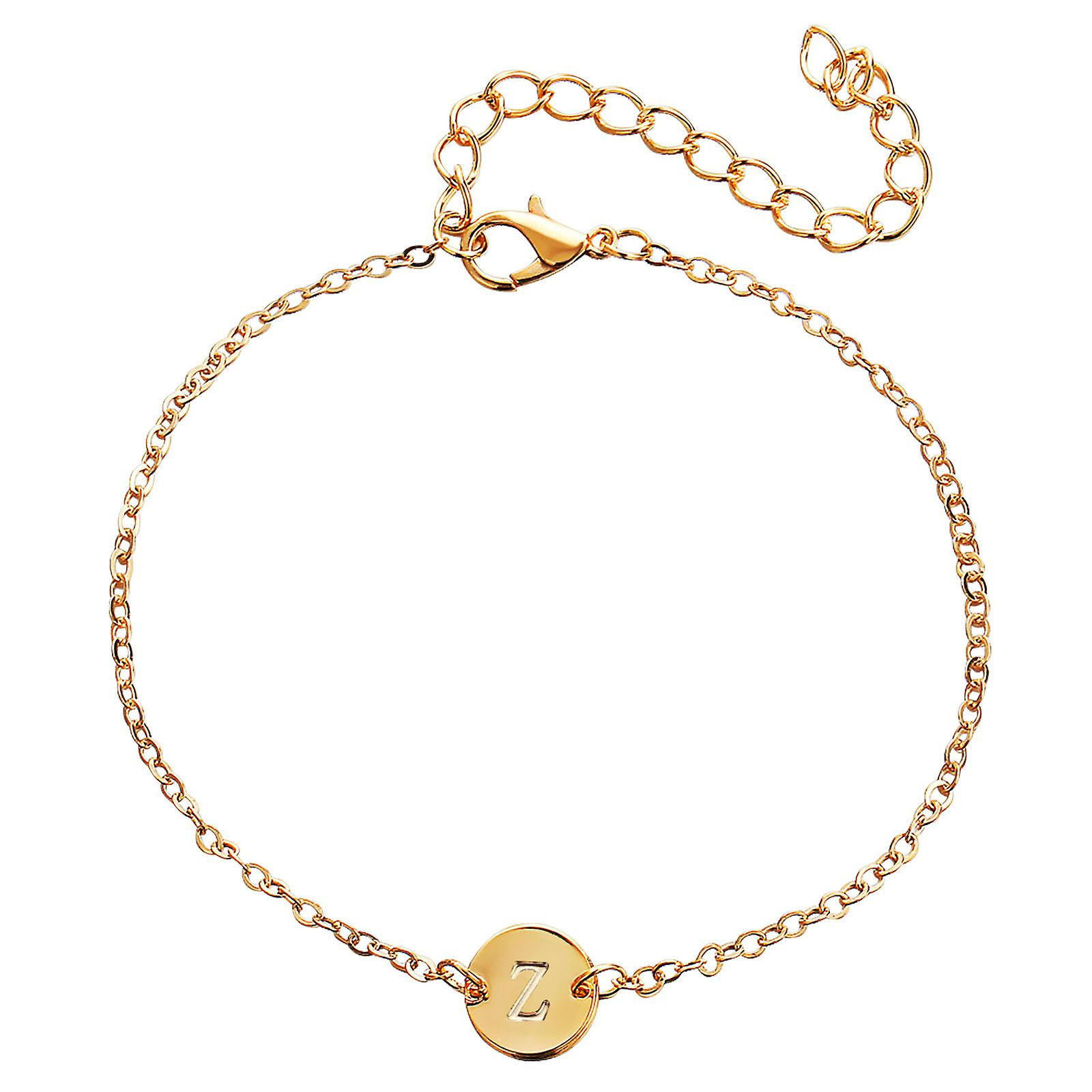 Foto 2 pulgar | Pulsera Huoguo Fashion Para Mujer  Regalo Con 26 Letras Inglesas Con Nombre - Venta Internacional.