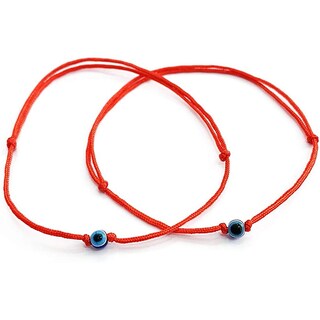 Foto 3 | Pulsera Huoguo Two Lovers Red Bead Turca Para Proteger Los Ojos - Venta Internacional.