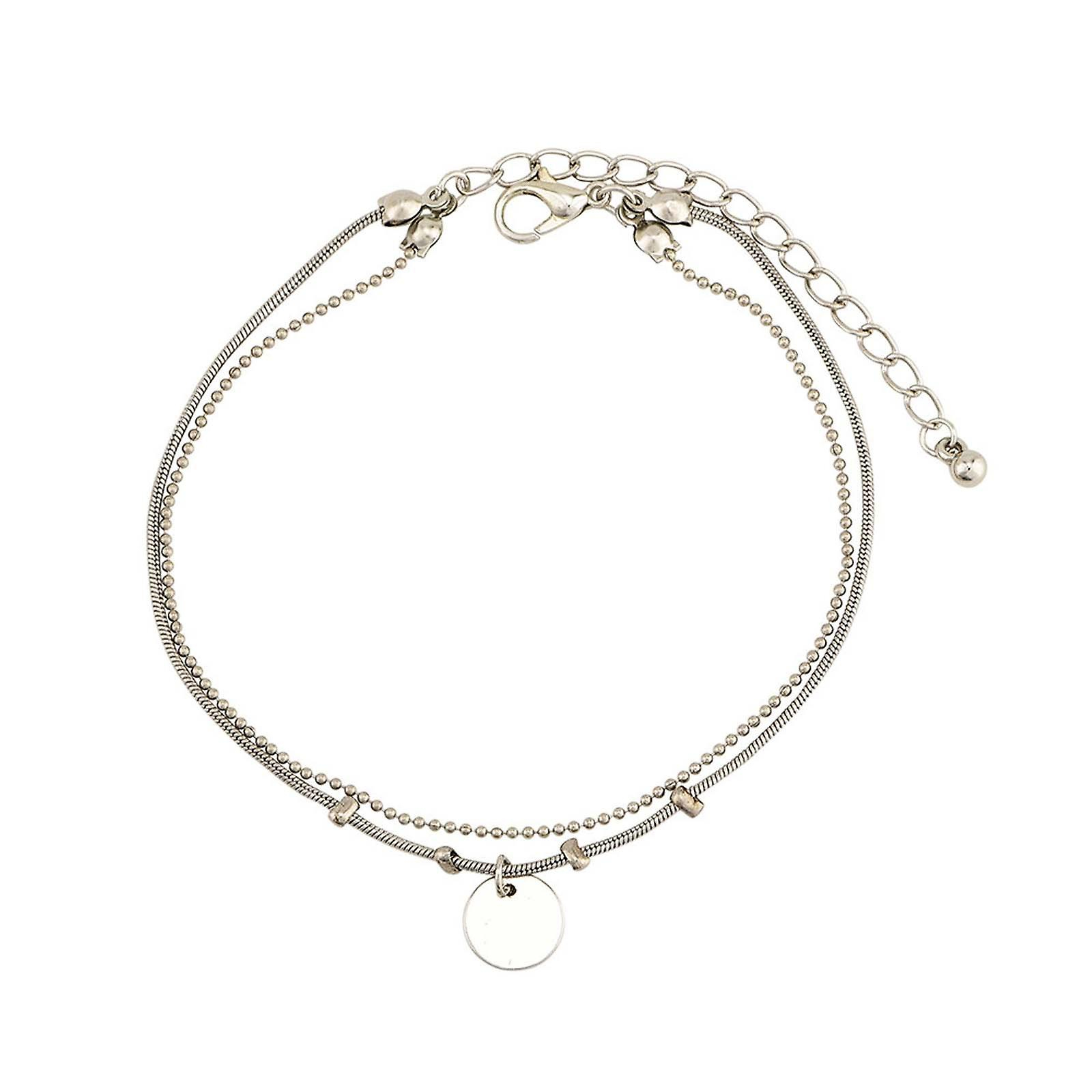 Foto 2 pulgar | Pulsera De Tobillo Huoguo Love Feet Jewelry Con Diamantes De Imitación Para Mujer - Venta Internacional.