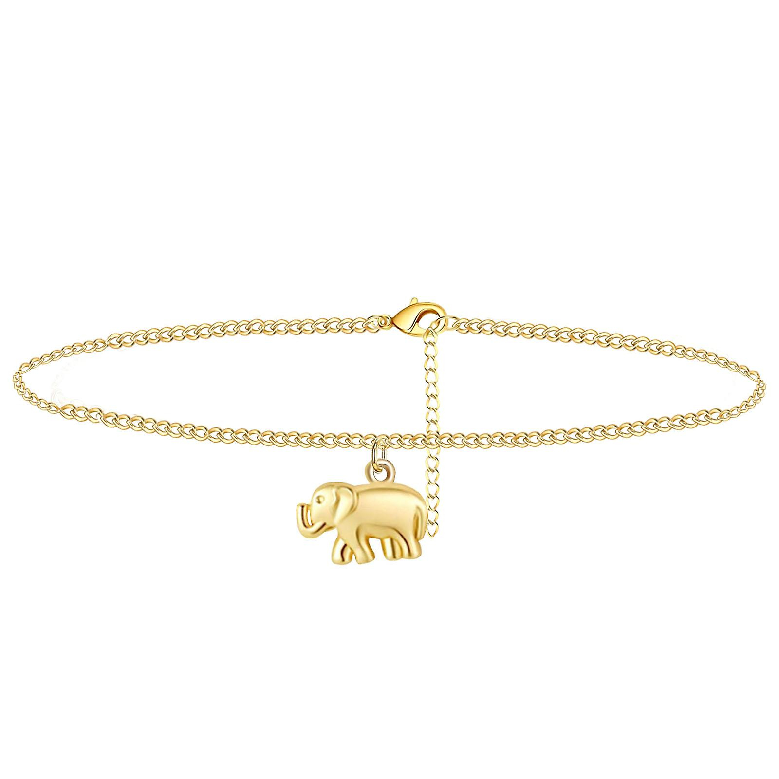 Foto 2 pulgar | Tobillera Huoguo Golden Beach De Tamaño Ajustable Para Mujer - Venta Internacional.