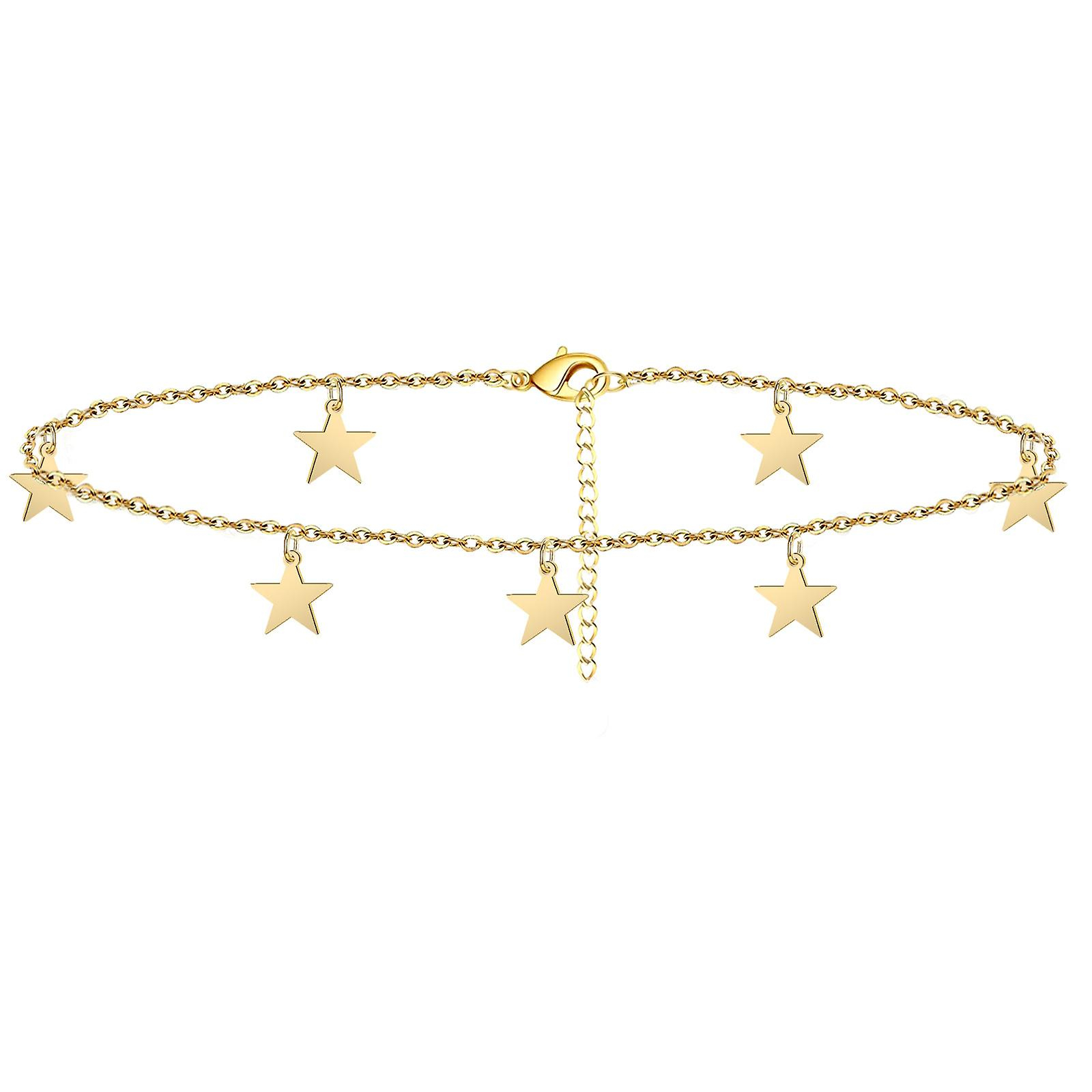 Foto 1 | Tobillera Huoguo Golden Beach De Tamaño Ajustable Para Mujer - Venta Internacional.