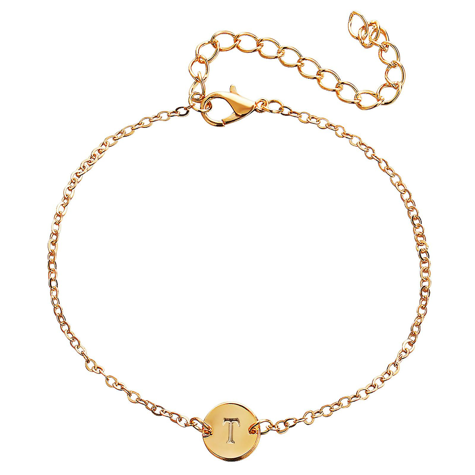 Foto 2 pulgar | Pulsera Huoguo Fashion Para Mujer  Regalo Con 26 Letras Inglesas Con Nombre - Venta Internacional.