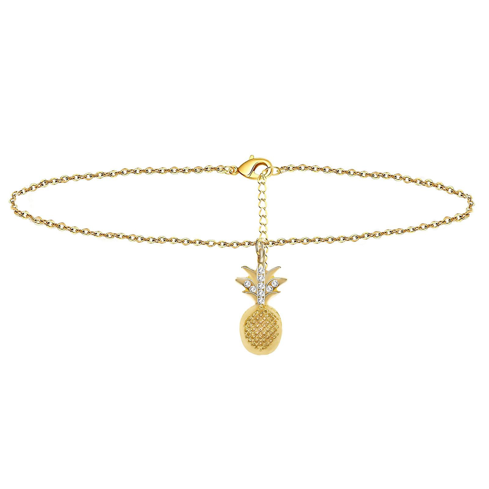 Foto 2 pulgar | Tobillera Huoguo Golden Beach De Tamaño Ajustable Para Mujer - Venta Internacional.