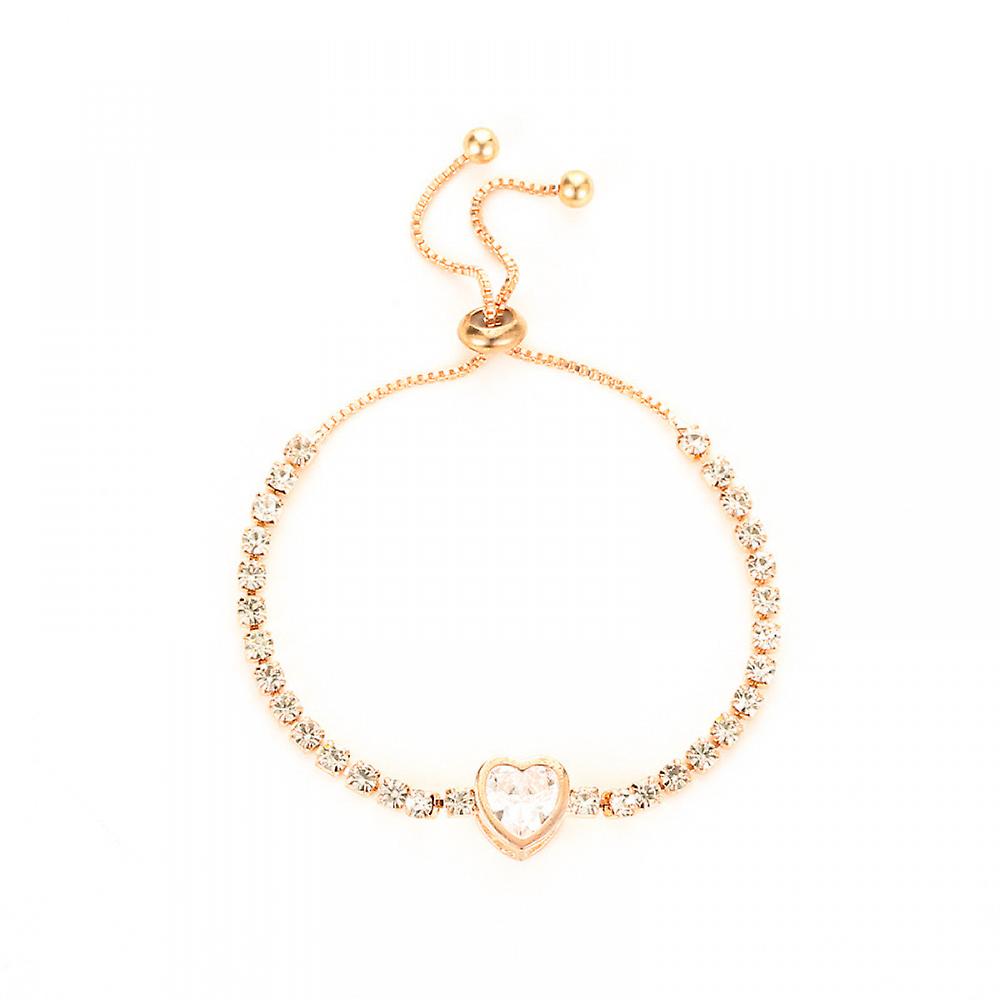 Foto 2 pulgar | Pulsera Love Zircon Fashion Para Mujer Huoguo - Venta Internacional.