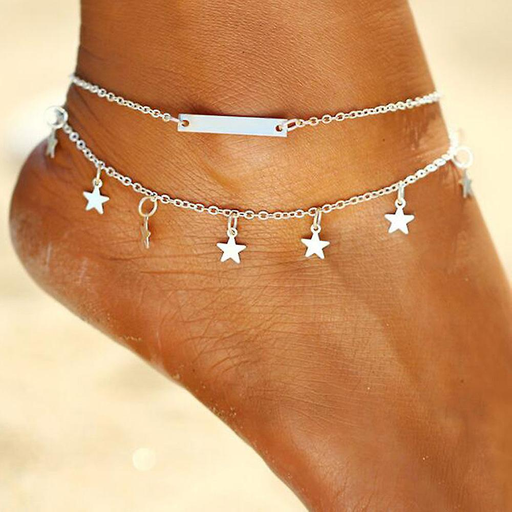 Foto 2 pulgar | Joyería Con Cadena Para Tobillo Huoguo Bohemia Beach Para Mujeres Y Niñas - Venta Internacional.