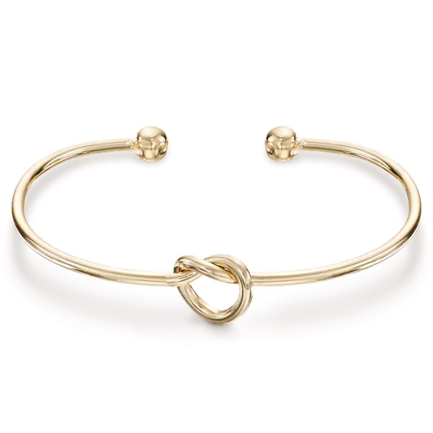 Foto 2 pulgar | Brazalete Pavoi Forever Love Knot Chapado En Oro De 14 Quilates - Venta Internacional.