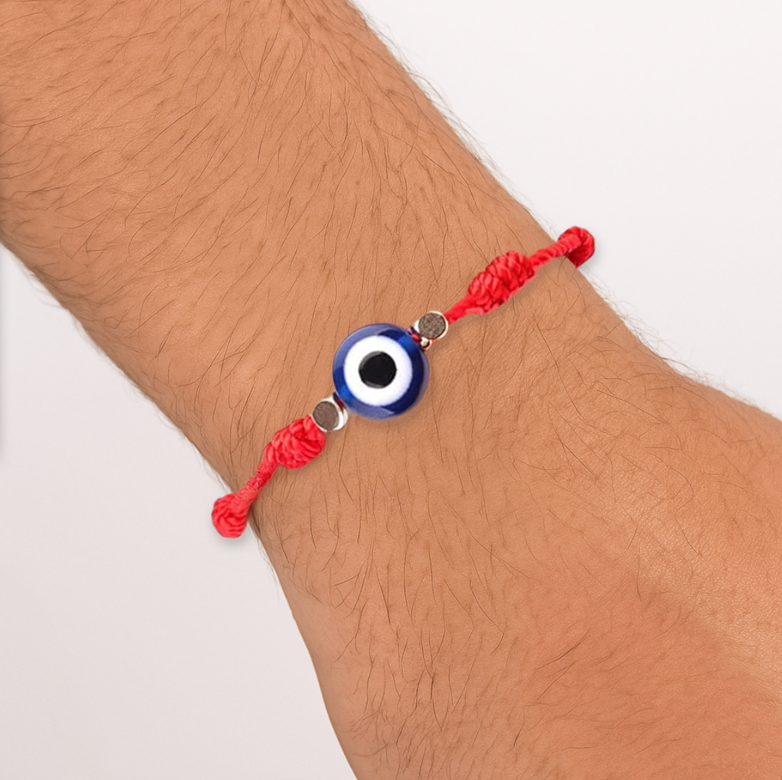 Foto 4 pulgar | Pulsera Circe Boutique Good Vibes Only Evil Eye Red String - Venta Internacional.