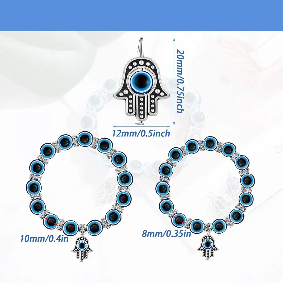 Foto 3 pulgar | Pulsera Belug 6 Piezas