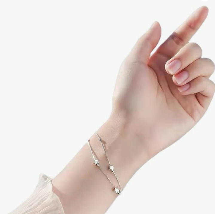 Foto 5 pulgar | Pulsera De Plata Esterlina 925 Xtellar  Ajustable