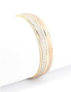 Foto 2 | Brazalete Florentino The Golden Store Chapa De Oro 18k