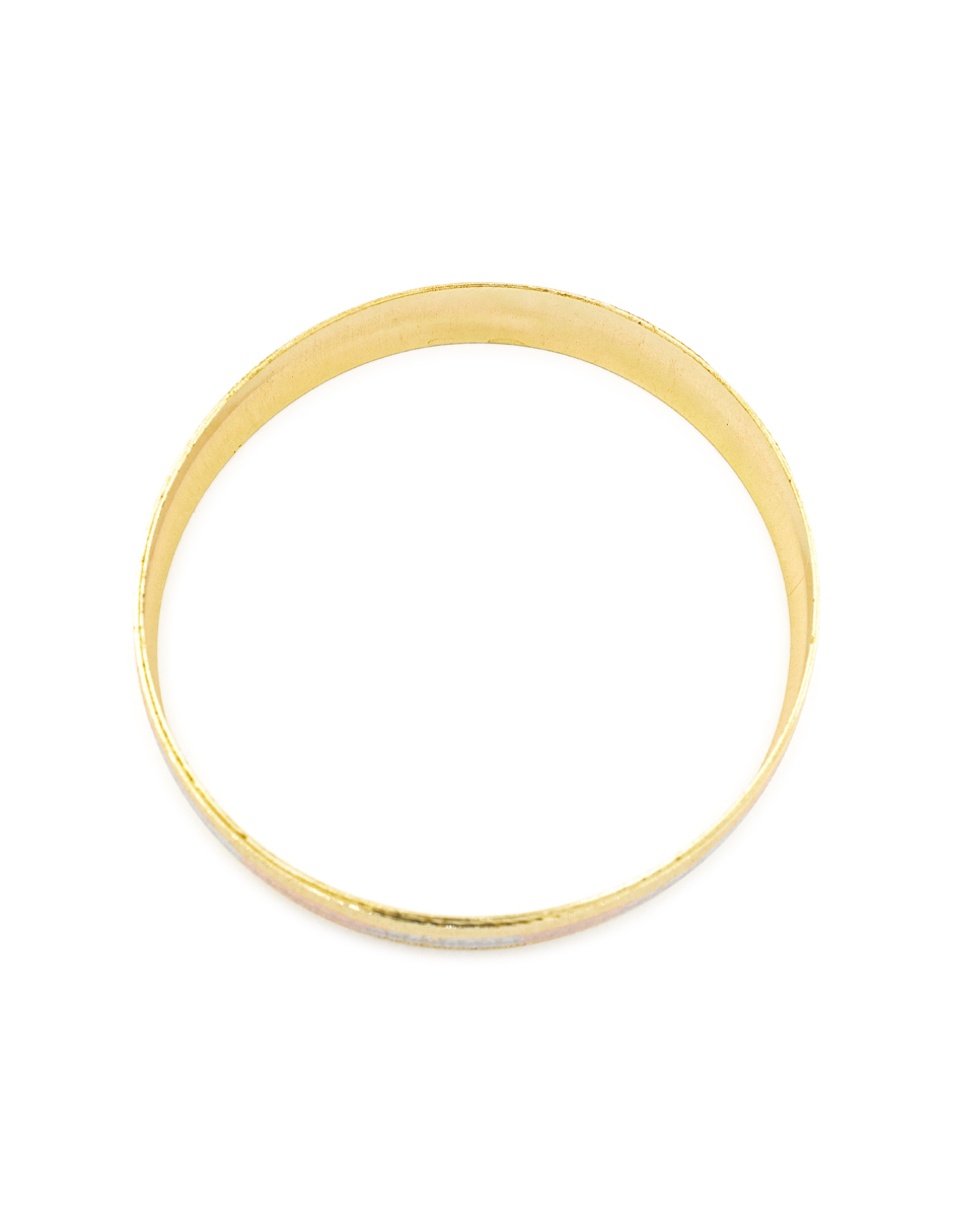 Foto 4 pulgar | Brazalete Florentino Ancho The Golden Store Chapa De Oro 18k