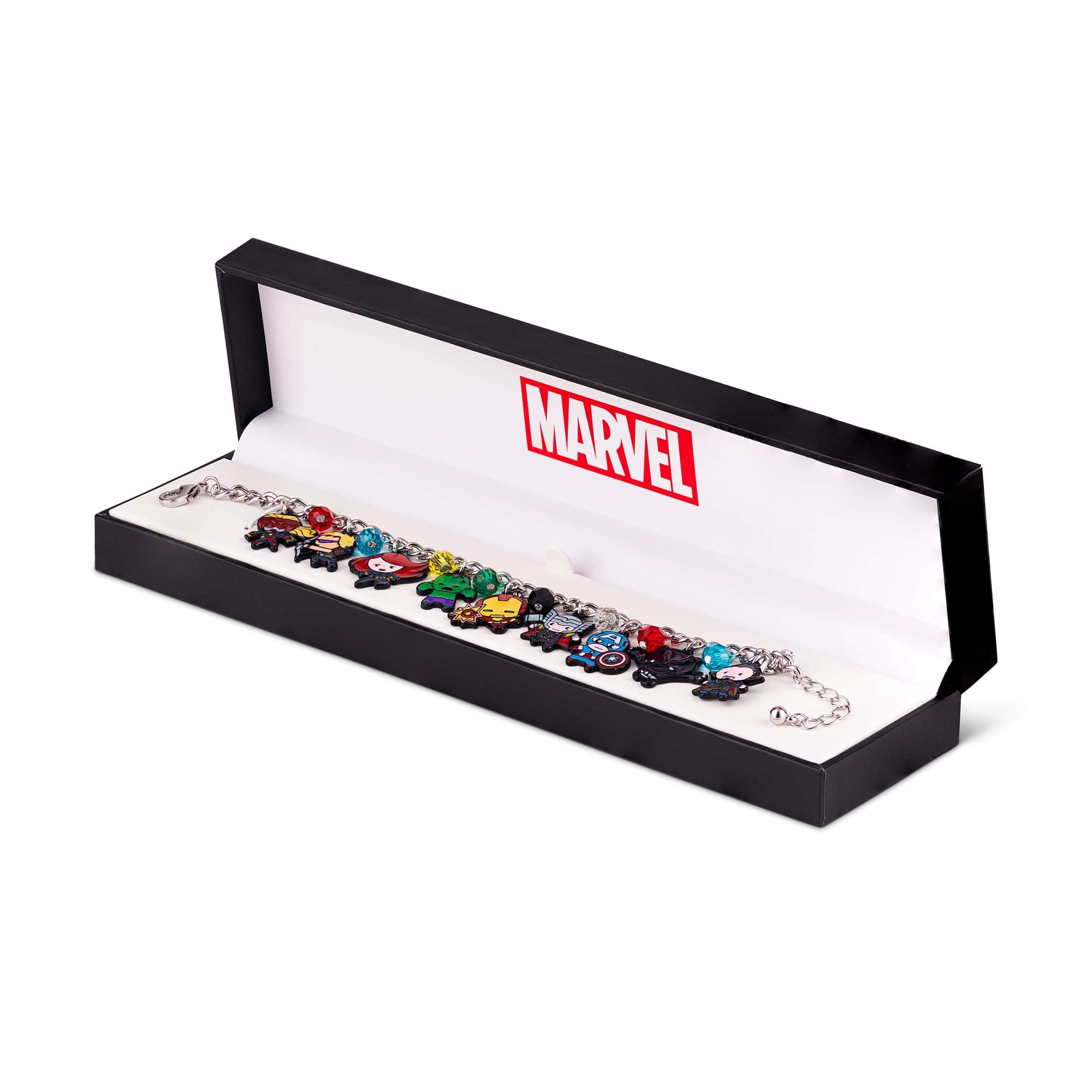 Foto 4 pulgar | Pulsera Con Dijes Con Los Personajes De Toynk The Avengers Chibi  15 Mm - Venta Internacional.