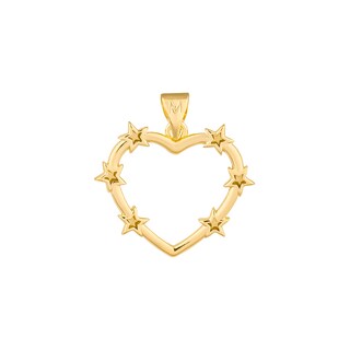 Foto 1 | Dije Chapa de Oro 18K Joyas Plafer Corazón Dorado