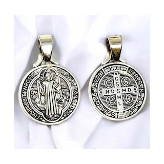 Foto 1 | Medalla de Aleación San Benito con Protección Cruzada para la Espalda - Venta Internacional