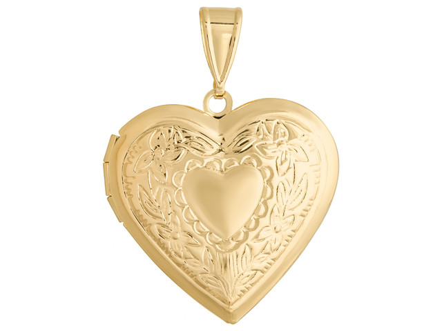 Foto 1 | Relicario de Chapa de Oro 18k Joyas Plafer 1288d-ch Dorado