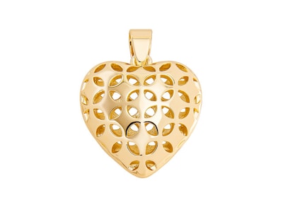 Foto 1 | Dije de Chapa De Oro 18k Joyas Plafer 1292d-ch Corazón Dorado