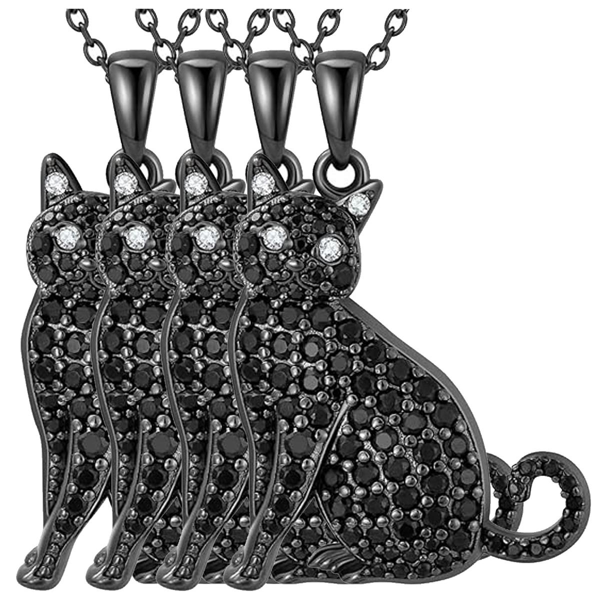 Foto 3 pulgar | Cadenas Y Dijes Mxkae-004 High Monaco 4 Piezas Negro