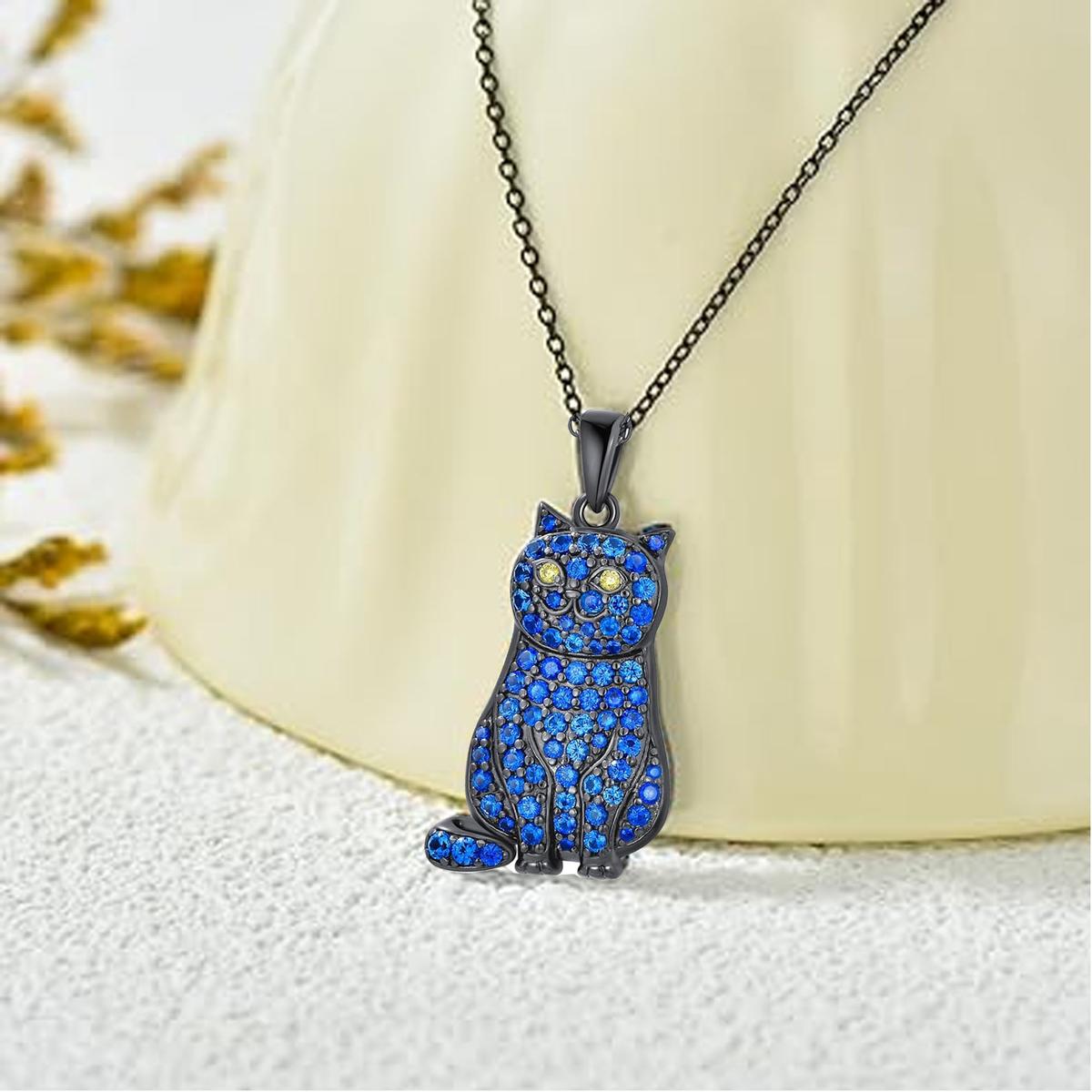 Foto 3 | Accesorios de Cadenas de Gatos Mxkea-002 High Monaco  2 Piezas Azul