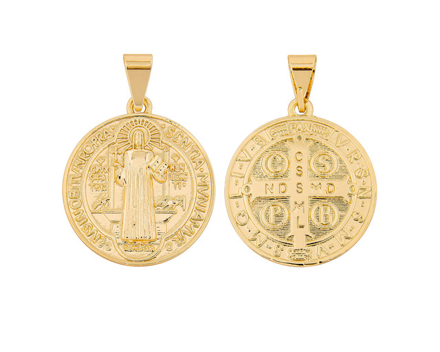 Foto 1 | Dije de Chapa de Oro 18k Joyas Plafer 1297d-ch San Benito