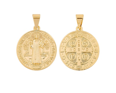 Foto 1 | Dije de Chapa de Oro 18k Joyas Plafer 1297d-ch San Benito