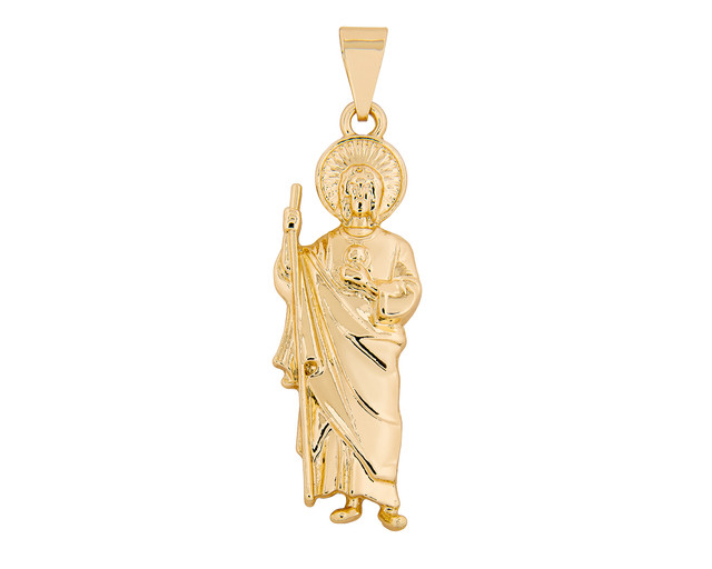 Foto 1 | Dije de Chapa de Oro 18k Joyas Plafer 1296d-ch San Judas