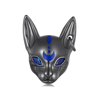 Foto 1 | Charm de Gato Miow Kiki de Plata P. 925 Zirconia