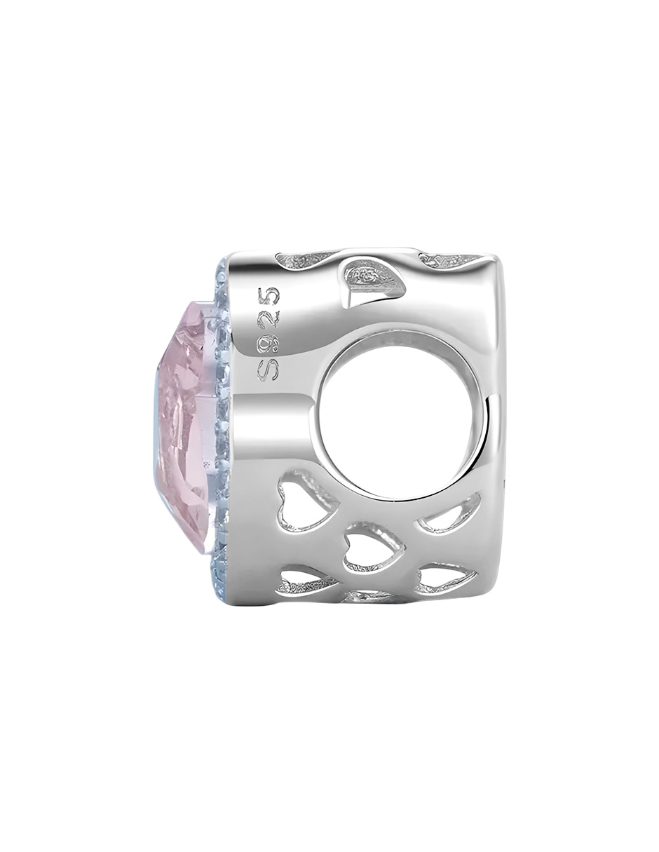 Foto 3 pulgar | Charm de Gato Miow de Plata P925 con Zirconia