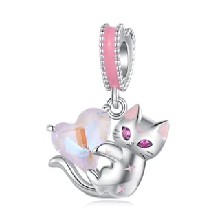 Foto 1 | Colgante y Dije de Gato Miow Kiki Season 2023 de Plata P925 Zirconia