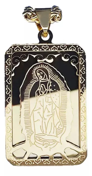 Foto 2 pulgar | Nuestra Xtellar Señora De Guadalupe Colgante Religioso Virgen María