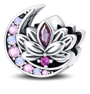 Foto 1 | Dije Xtellar De Plata 925 Romántico Fit Pulsera Color Lavanda