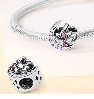 Foto 2 | Dije Xtellar De Plata 925 Romántico Fit Pulsera Color Lavanda