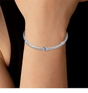 Foto 4 | Dije Xtellar De Plata 925 Romántico Fit Pulsera Color Lavanda
