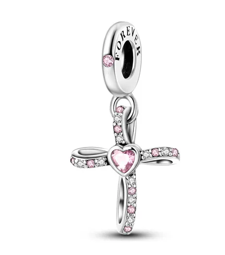 Dije Xtellar Dije, 100% Plata 925 De Cruz For Pulsera