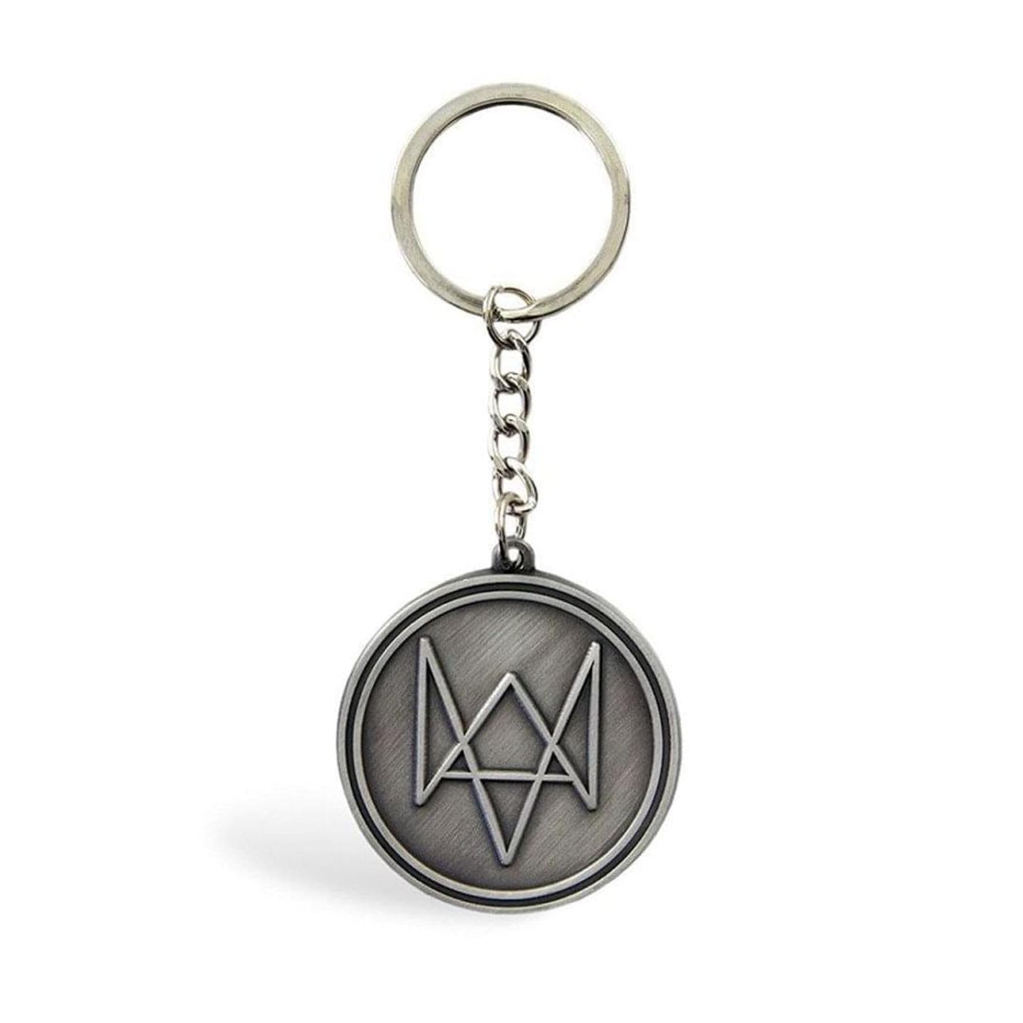 Foto 1 | Llavero Ubisoft Watch_dogs Con Logotipo De Zorro De Metal De 4 Cm - Venta Internacional.